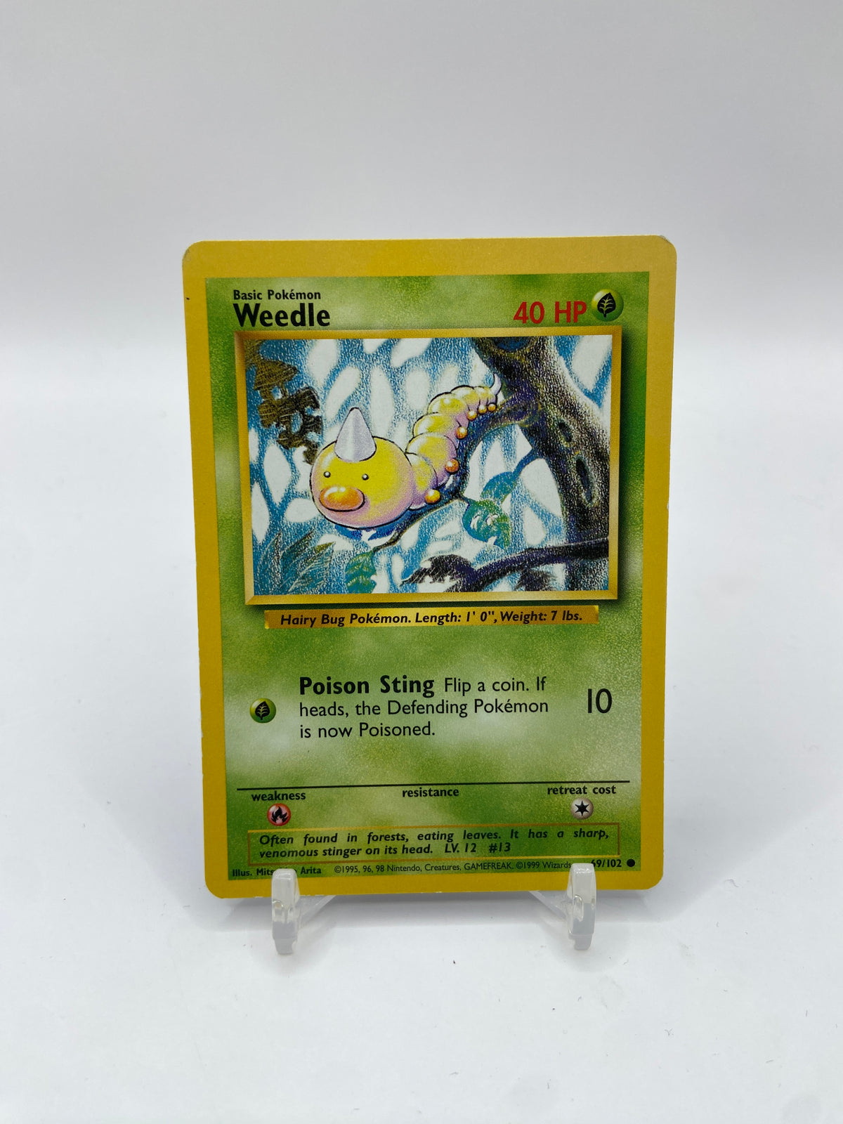 Weedle Base Set 69/102