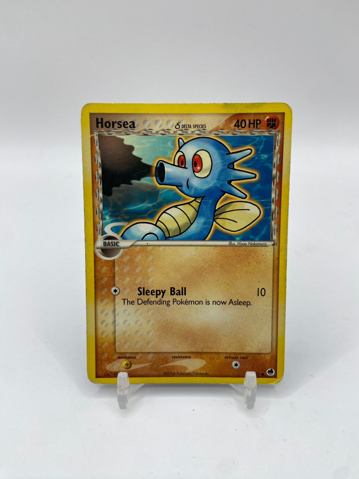 Horsea EX Dragon Frontiers 50/101