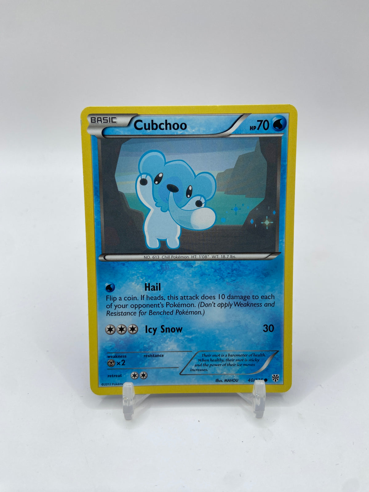 Cubchoo Plasma Storm 40/135