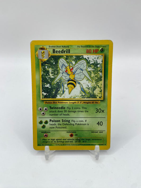 Beedrill Rare Base Set 17/102