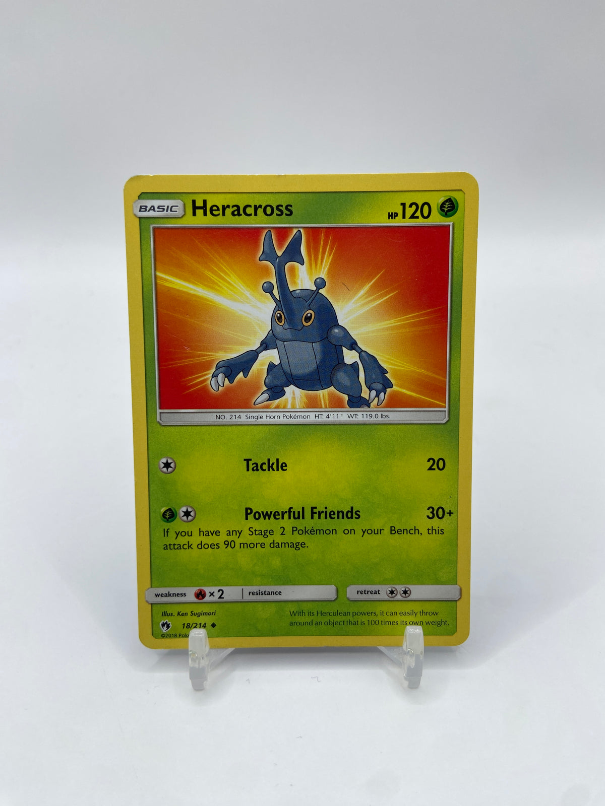 Heracross Lost Thunder 18/214