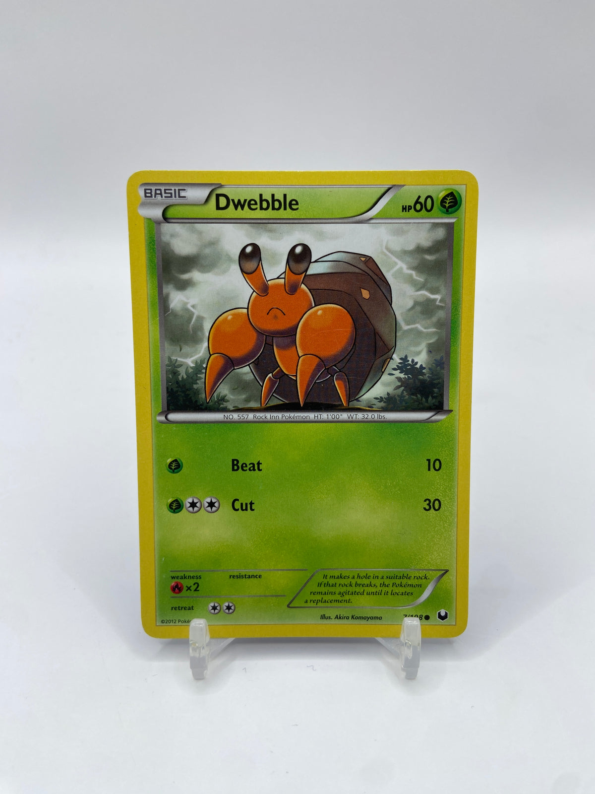 Dwebble Dark Explorers 7/108