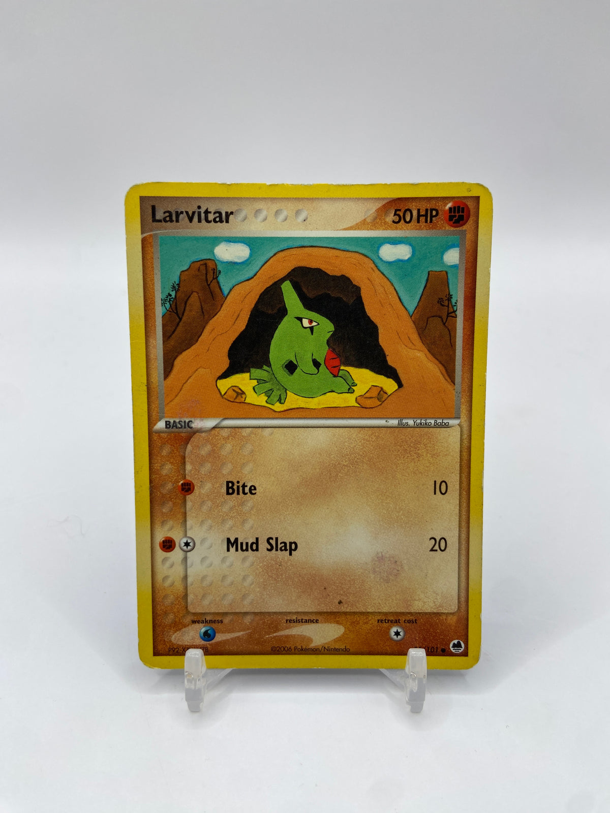 Larvitar EX Dragon Frontiers 51/101