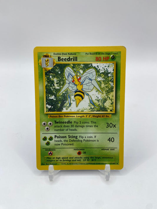 Beedrill Rare Base Set 17/102