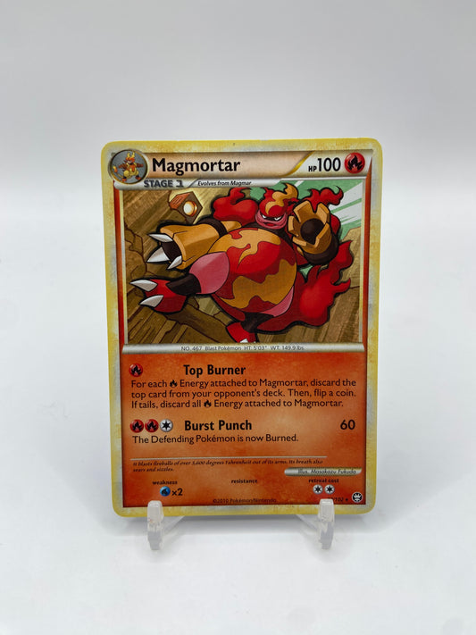 Magmortar Rare Triumphant 27/102