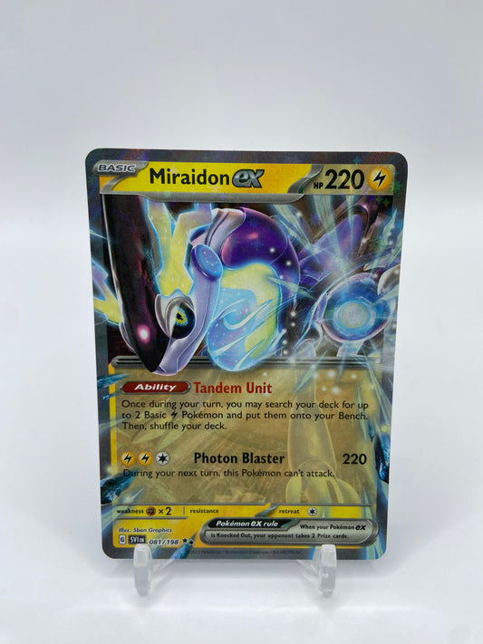 Miraidon Ex Scarlet & Violet Base Set 081/198