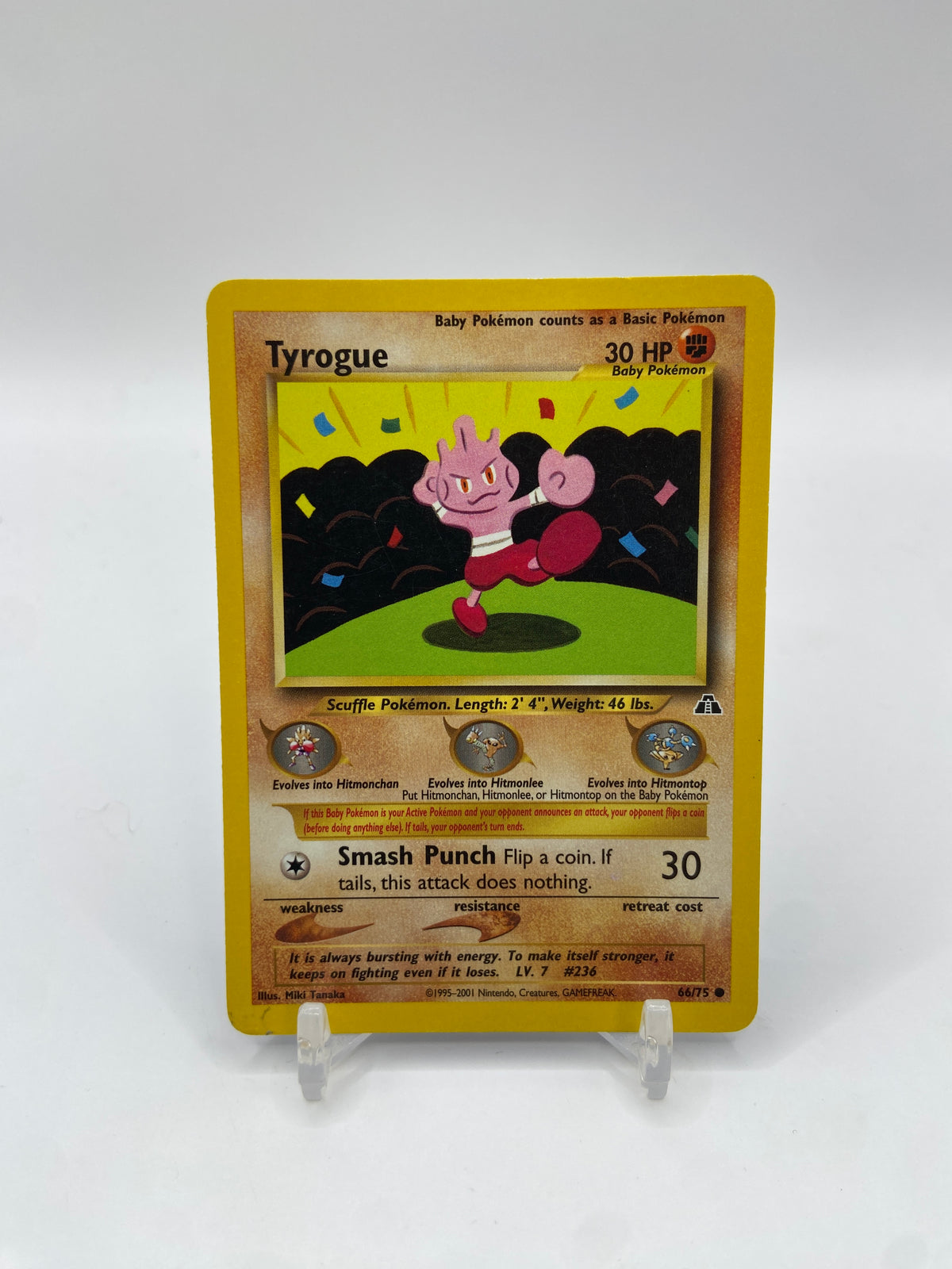 Tyrogue Neo Discovery 66/75