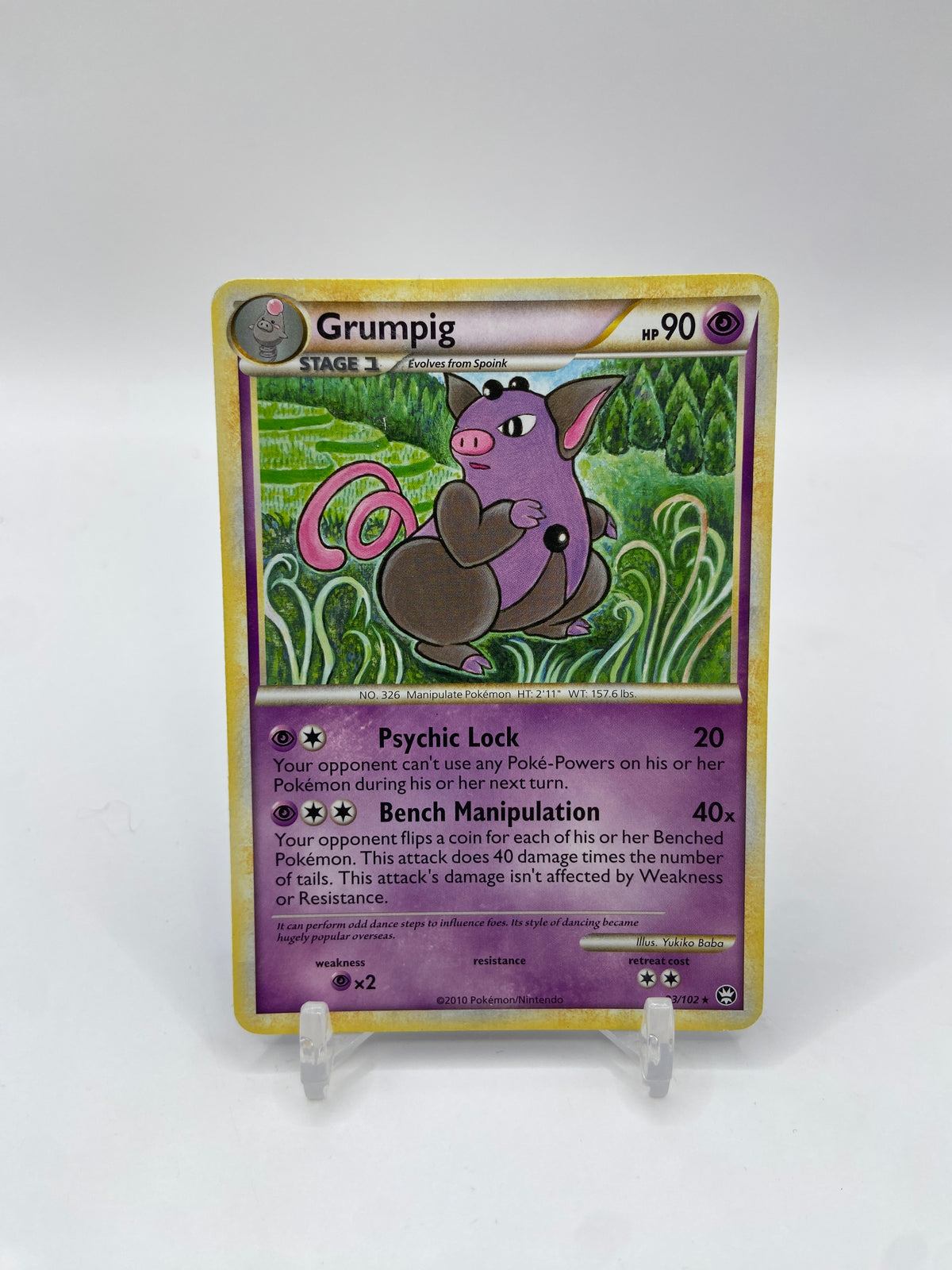 Grumpig Rare Triumphant 23/102