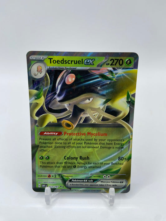 Toedscruel Ex Obsidian Flames 022/197