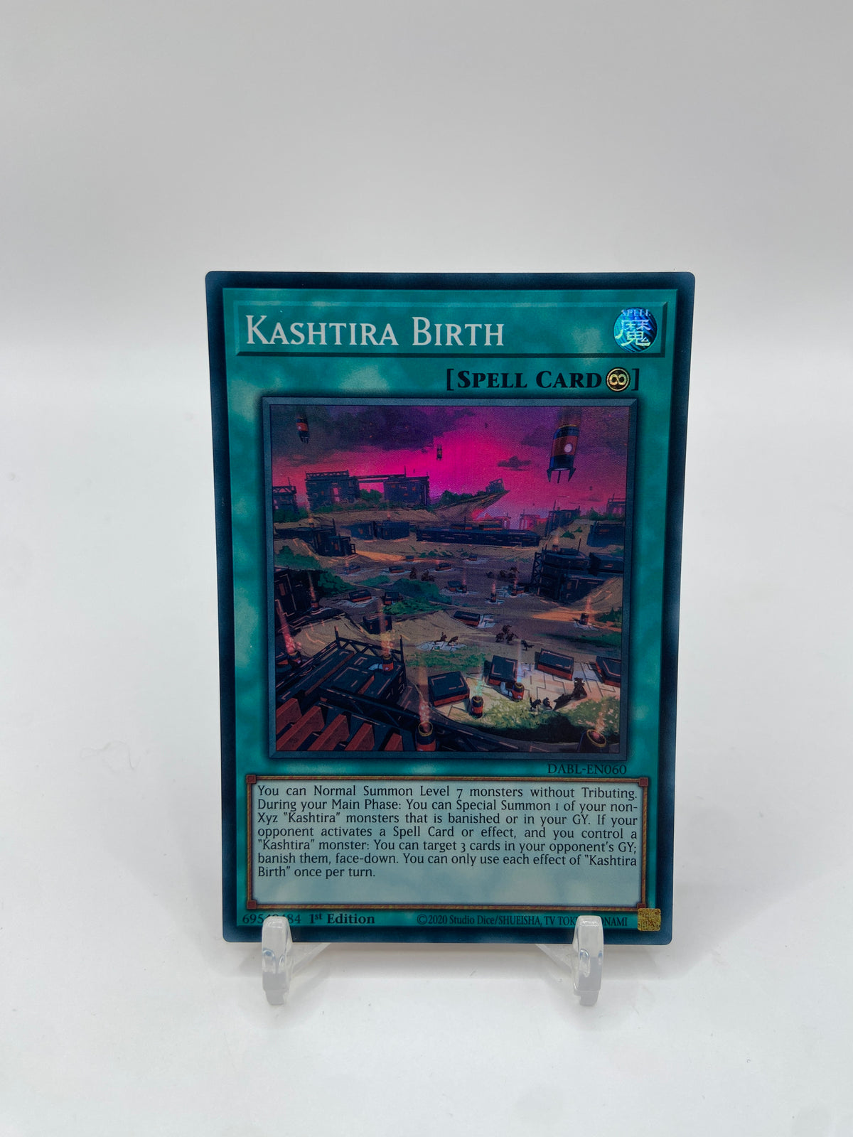 Kashtira Birth Super Rare Darkwing Blast DABL-EN060