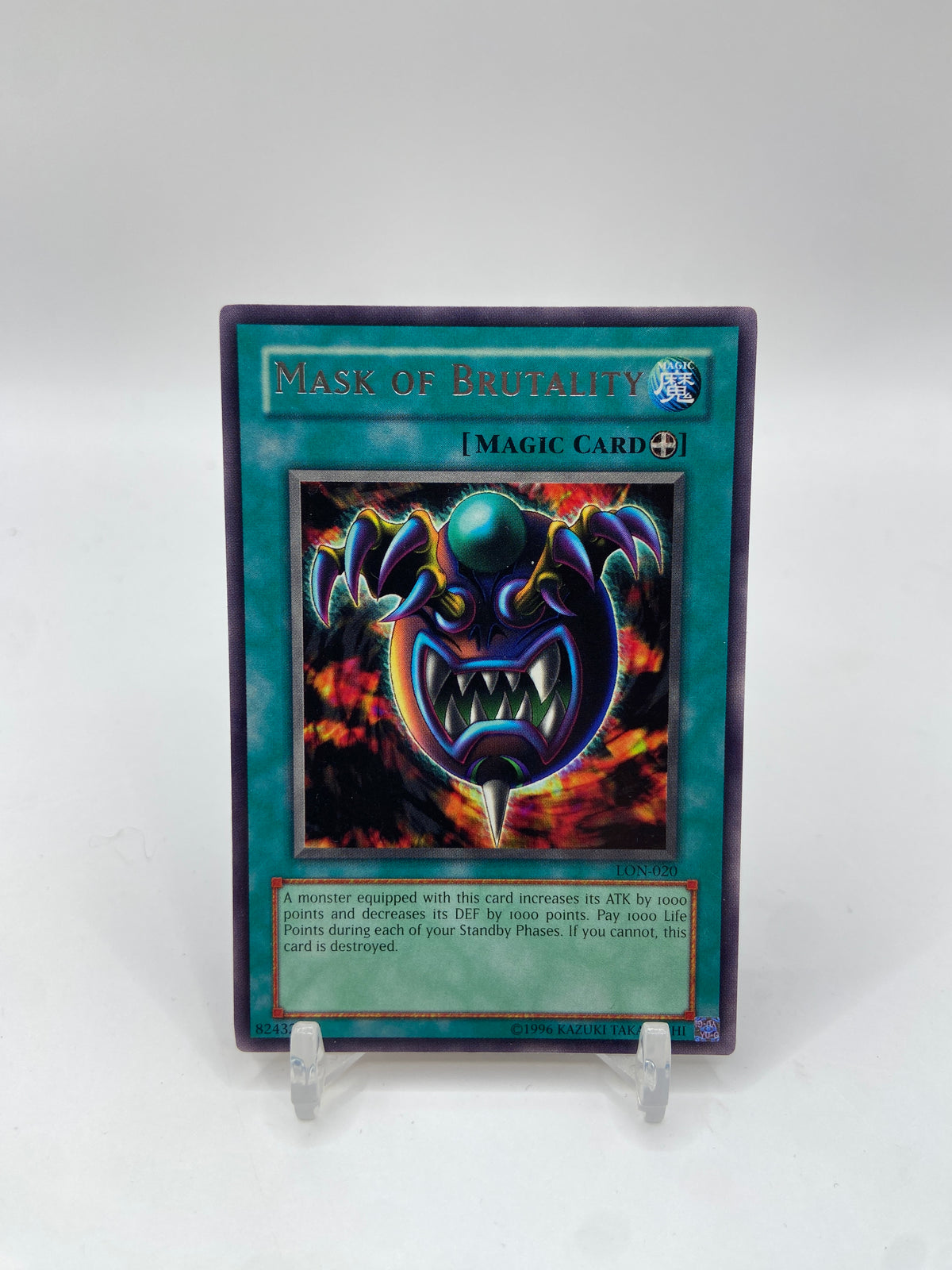 Mask of Brutality Rare Labyrinth of Nightmare  LON-020