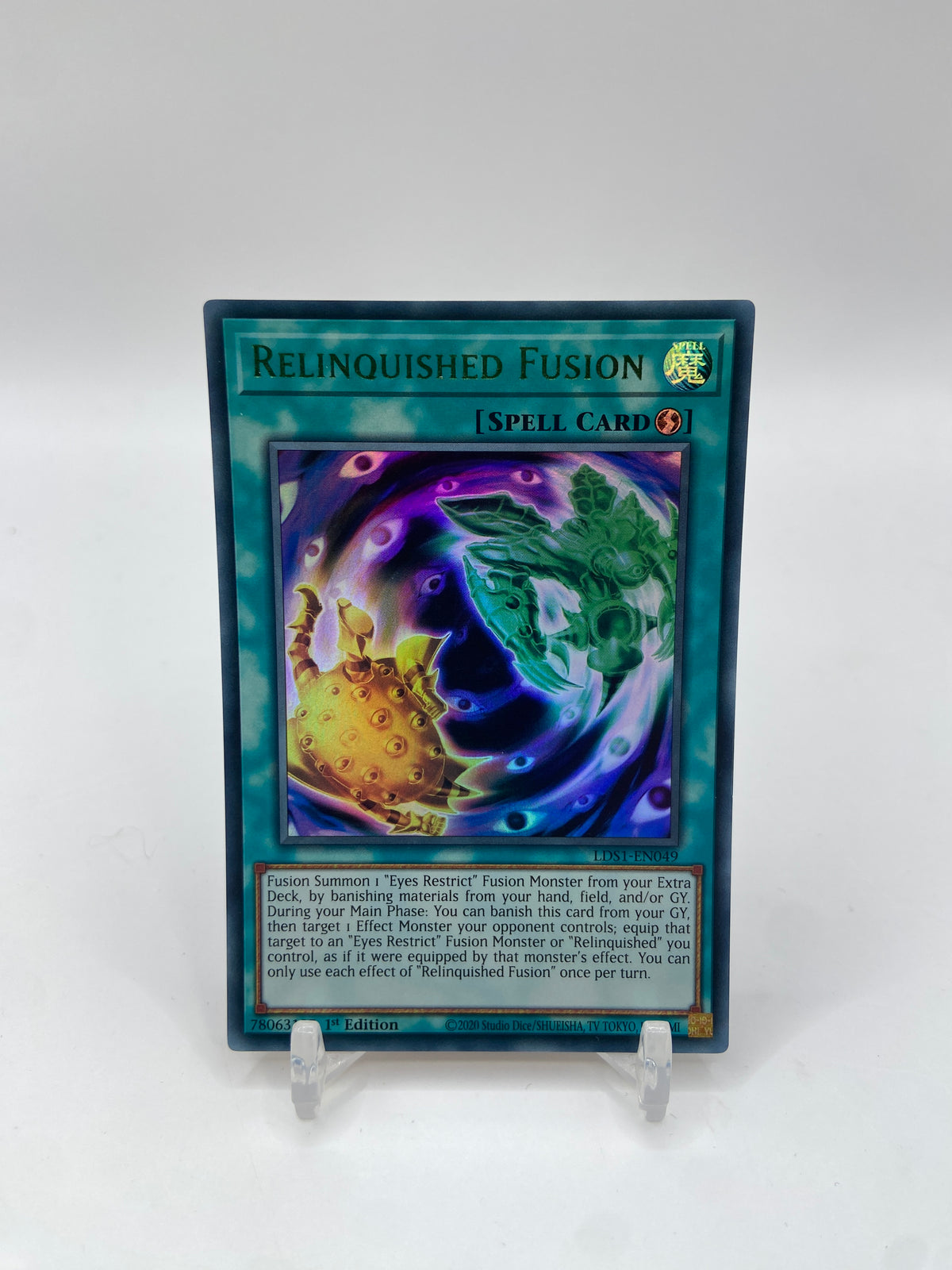 Relinquished Fusion (Green) Ultra Rare Legendary Duelists: Season 1 LDS1-EN049
