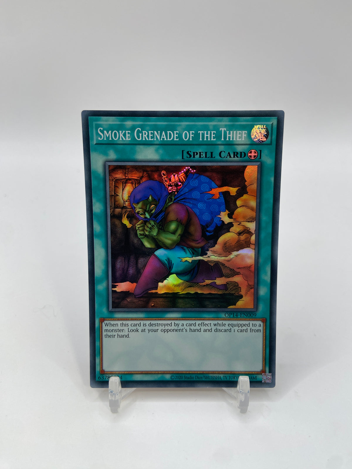 Smoke Grenade of the Thief Super Rare OTS Tournament Pack 14 OP14-EN009