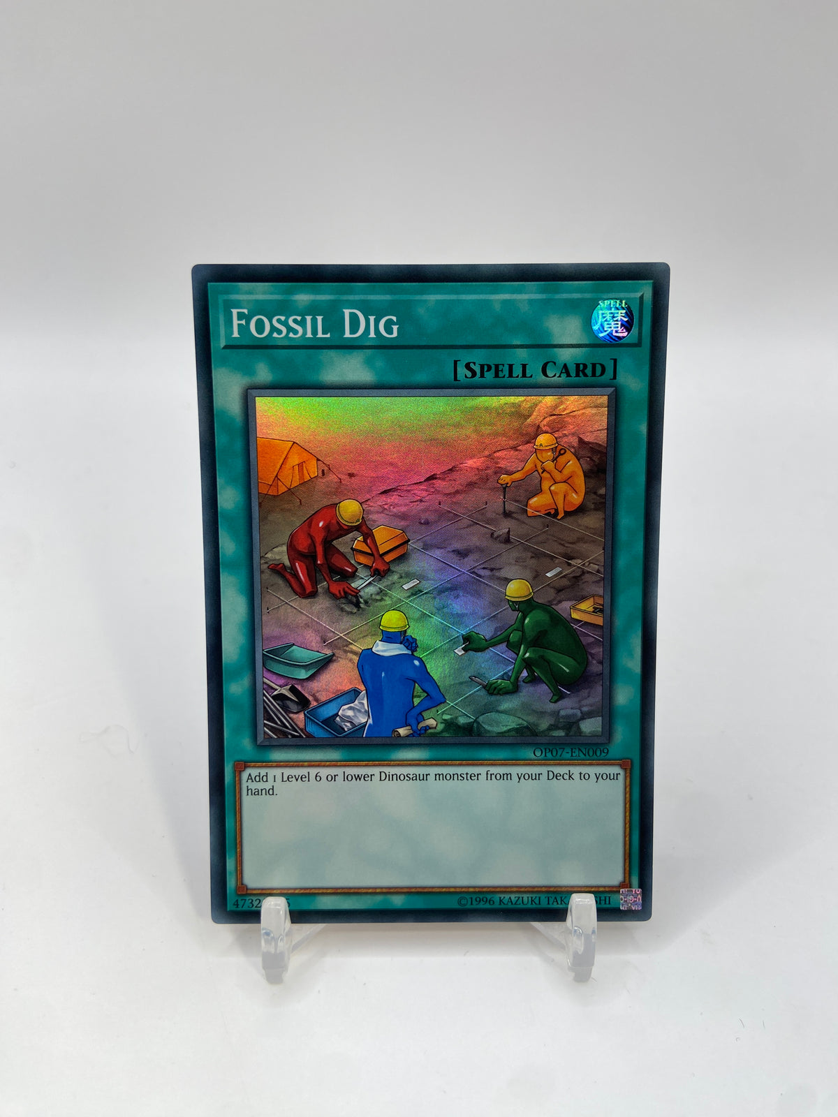 Fossil Dig Super Rare OTS Tournament Pack 7  OP07-EN009