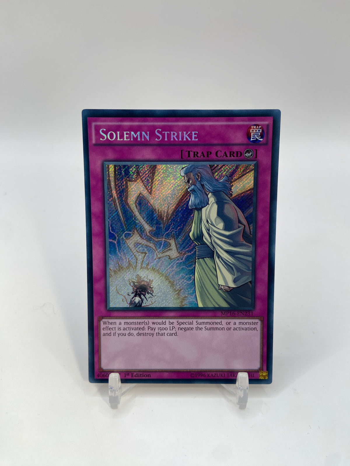 Solemn Strike Secret Rare 2016 Mega-Tins Mega Pack MP16-EN231