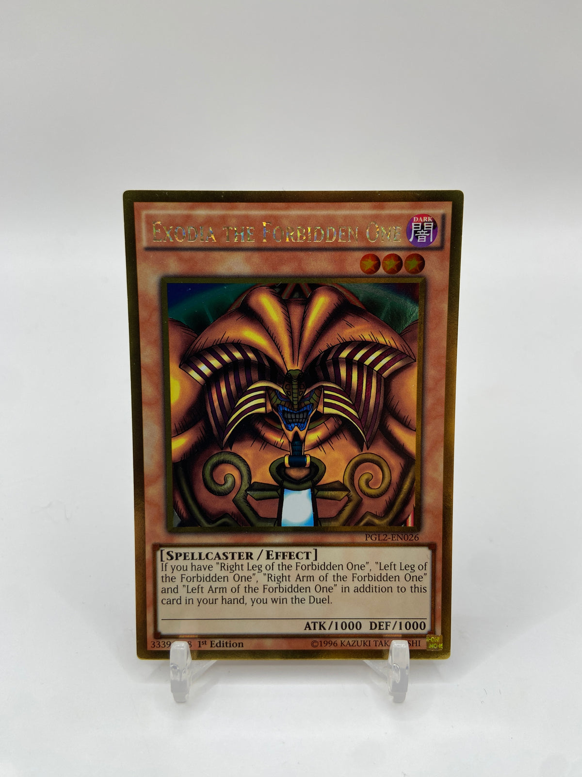 Exodia the Forbidden One Gold Rare Premium Gold: Return of the Bling  PGL2-EN026