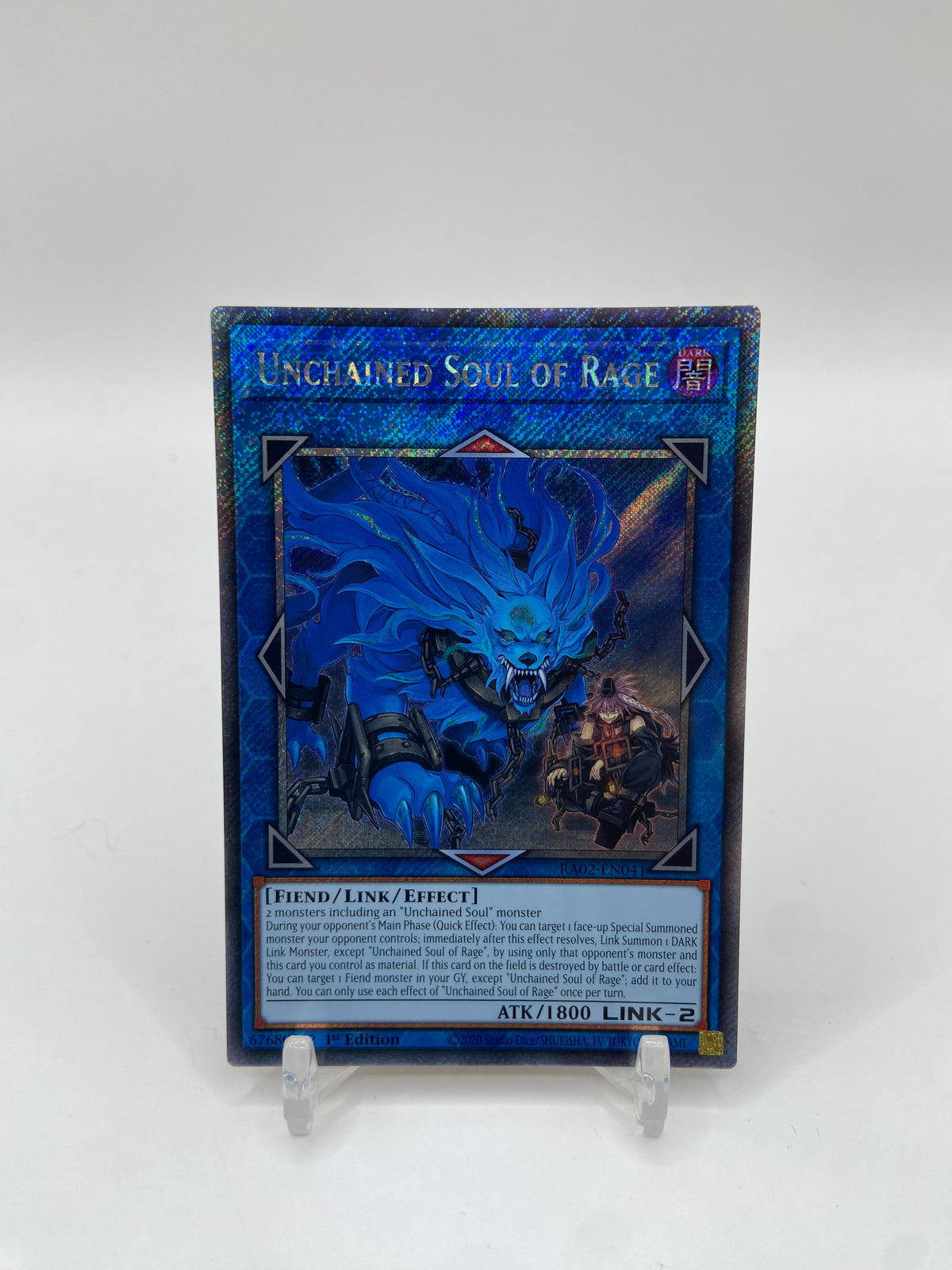 Unchained Soul of Rage (Platinum Secret Rare) 25th Anniversary Rarity Collection II  RA02-EN041