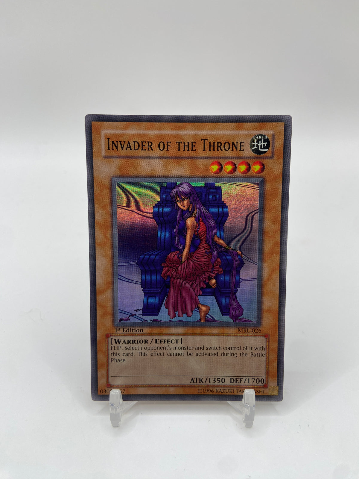 Invader of the Throne Super Rare Magic Ruler  MRL-026