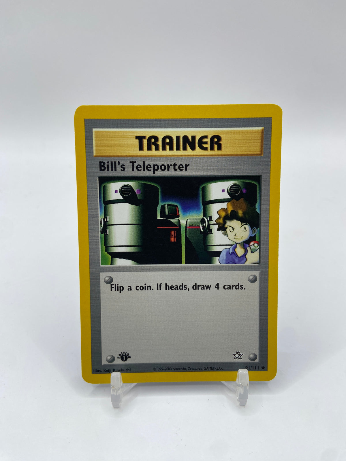 Bill's Teleporter 1st Edition Neo Genesis  91/111