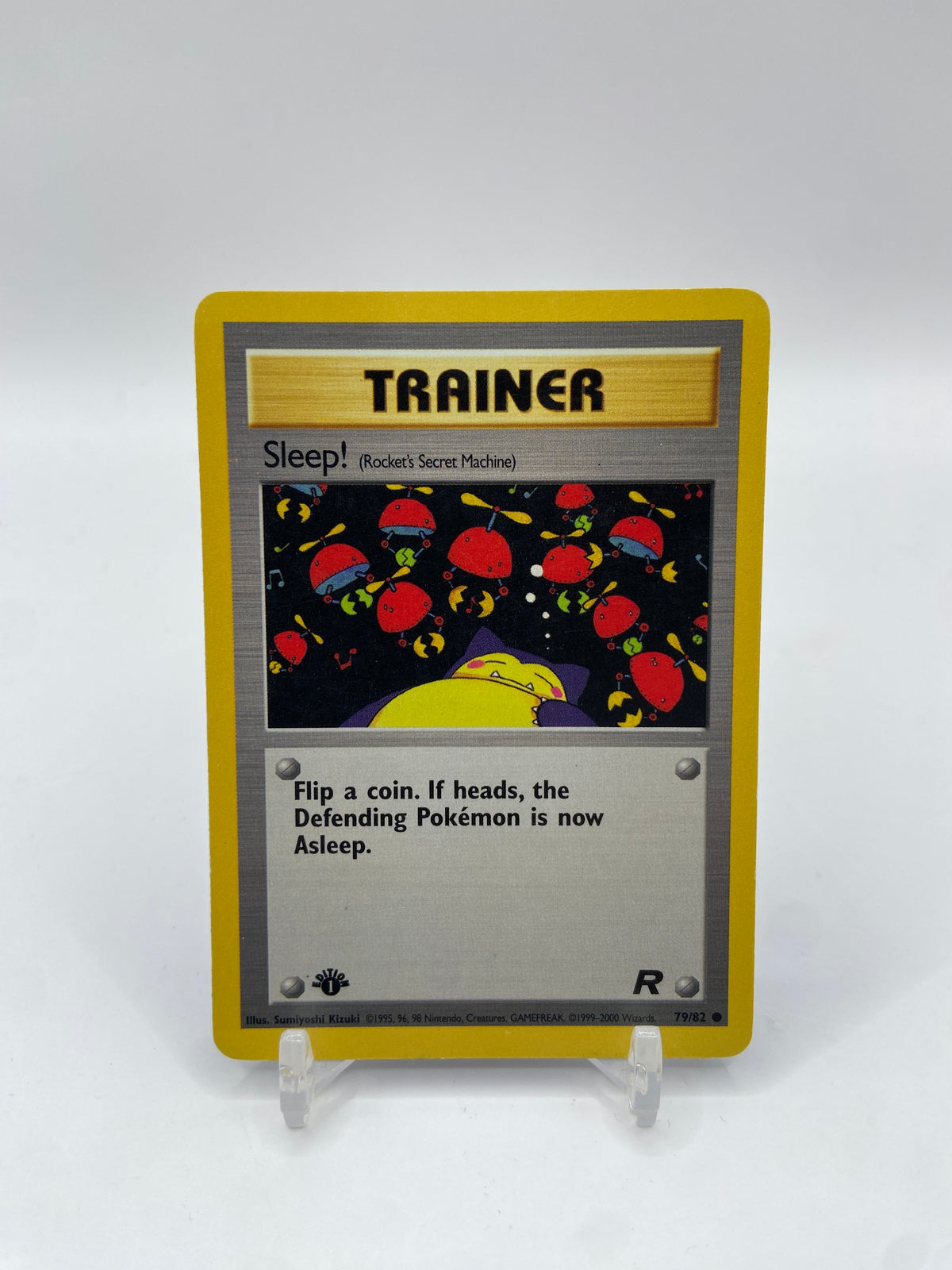 Sleep! 1st Edition Team Rocket 79/82