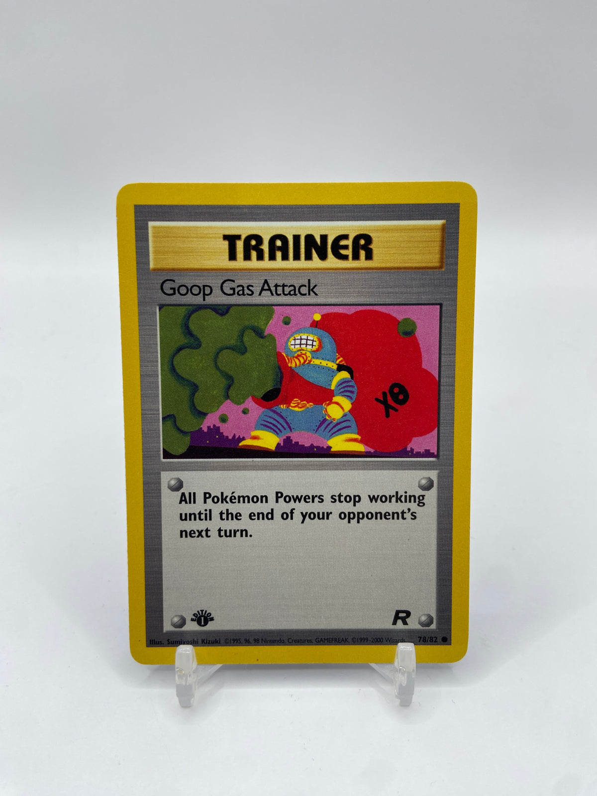 Goop Gas Attack 1st Edition Team Rocket 78/82