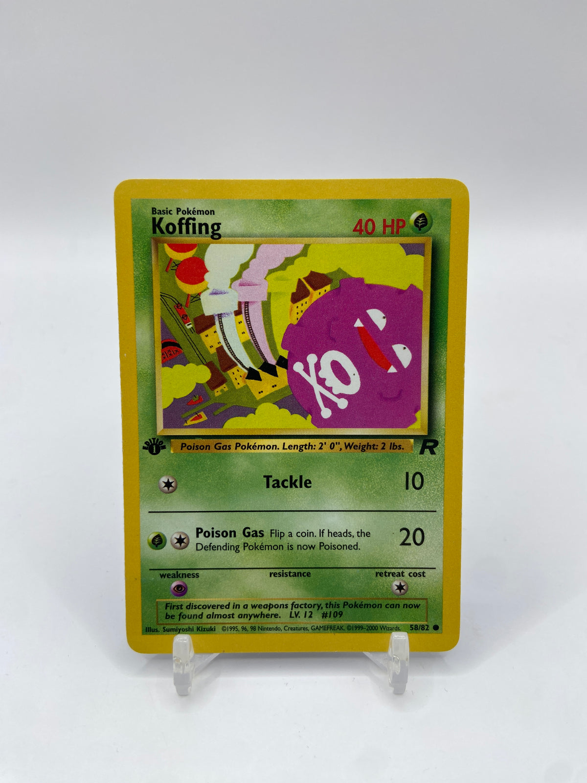 Koffing 1st Edition Team Rocket 58/82