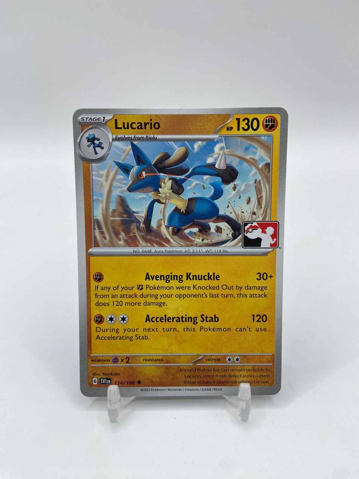 Lucario Prize Pack Series Three 114/198