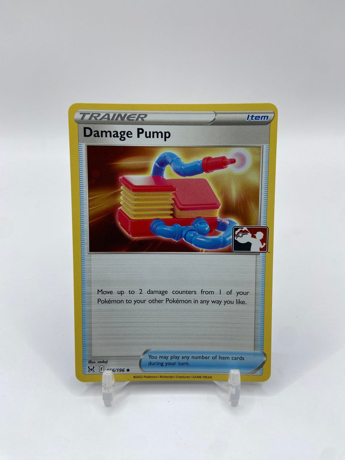 Damage Pump Holo Prize Pack Series Three 156/196