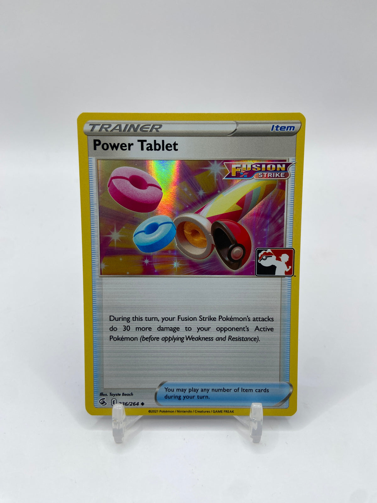 Power Tablet Holo Prize Pack Series One  236/264