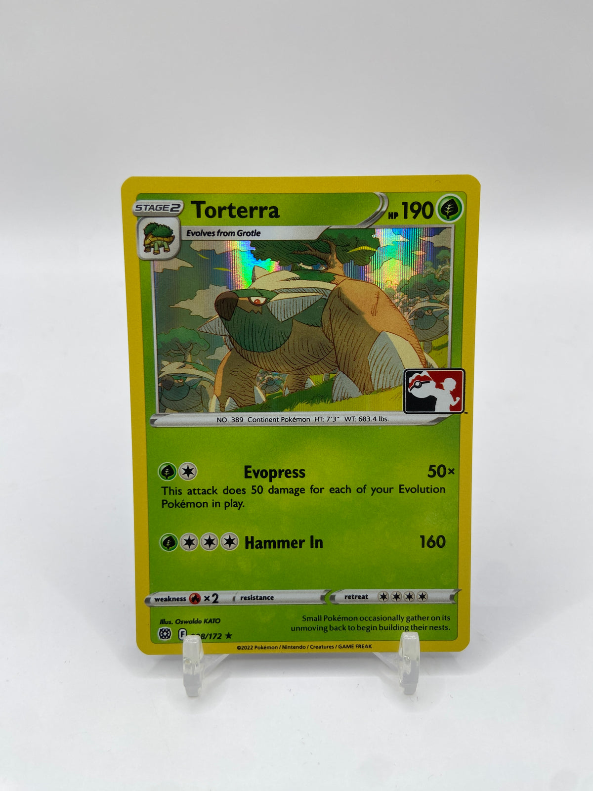 Torterra Holo Prize Pack Series One  008/172