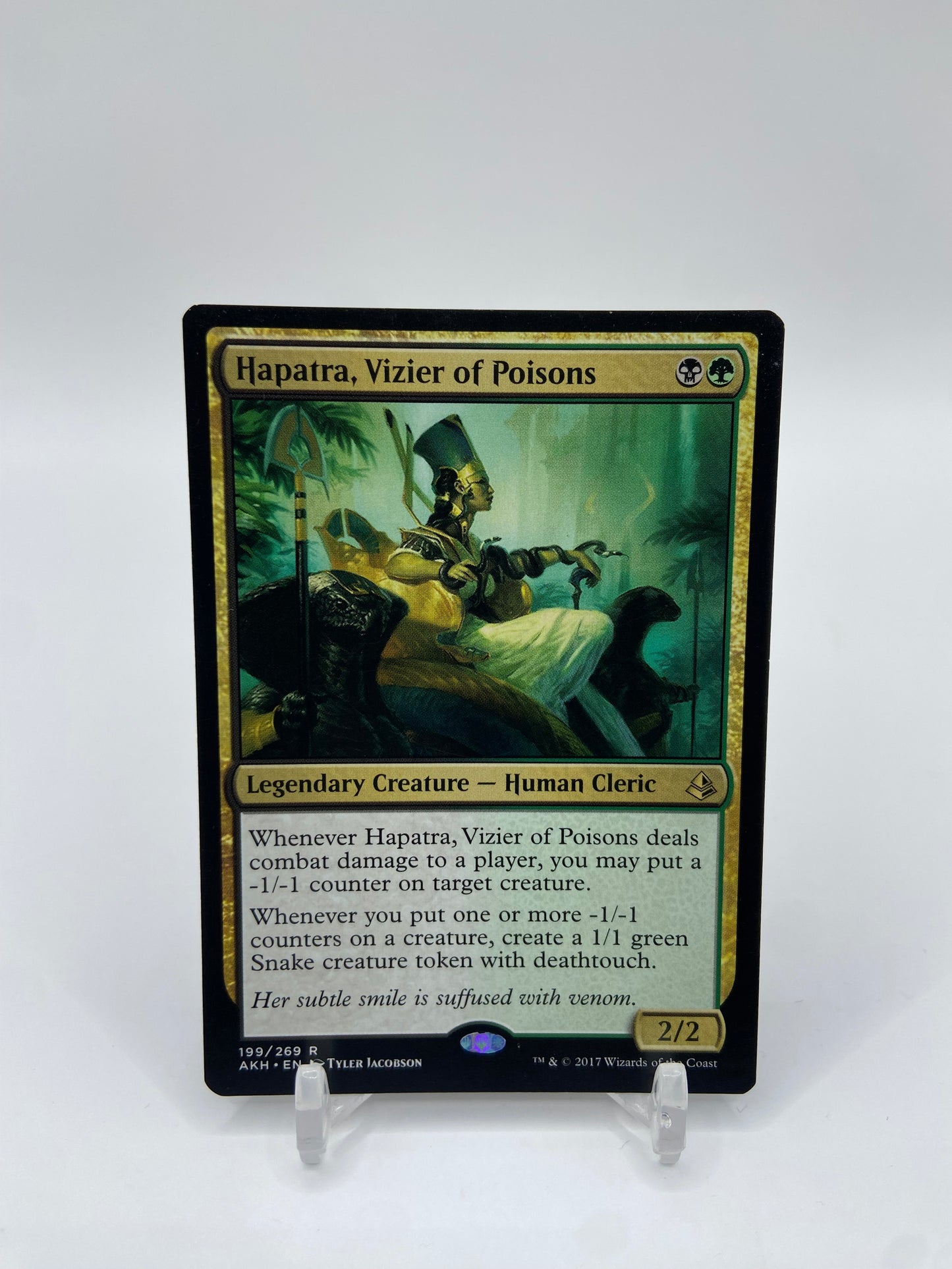 Hapatra, Vizier of Poisons Rare Amonkhet 199/69