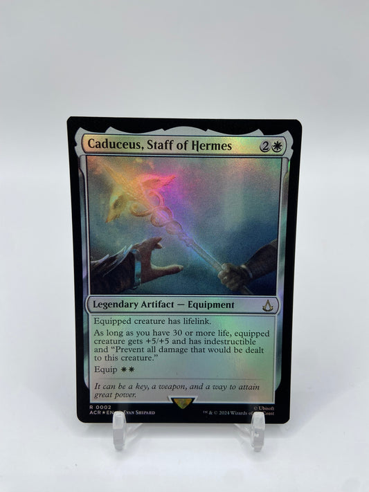 Caduceus, Staff of Hermes Rare Foil Universes Beyond: Assassin's Creed 02