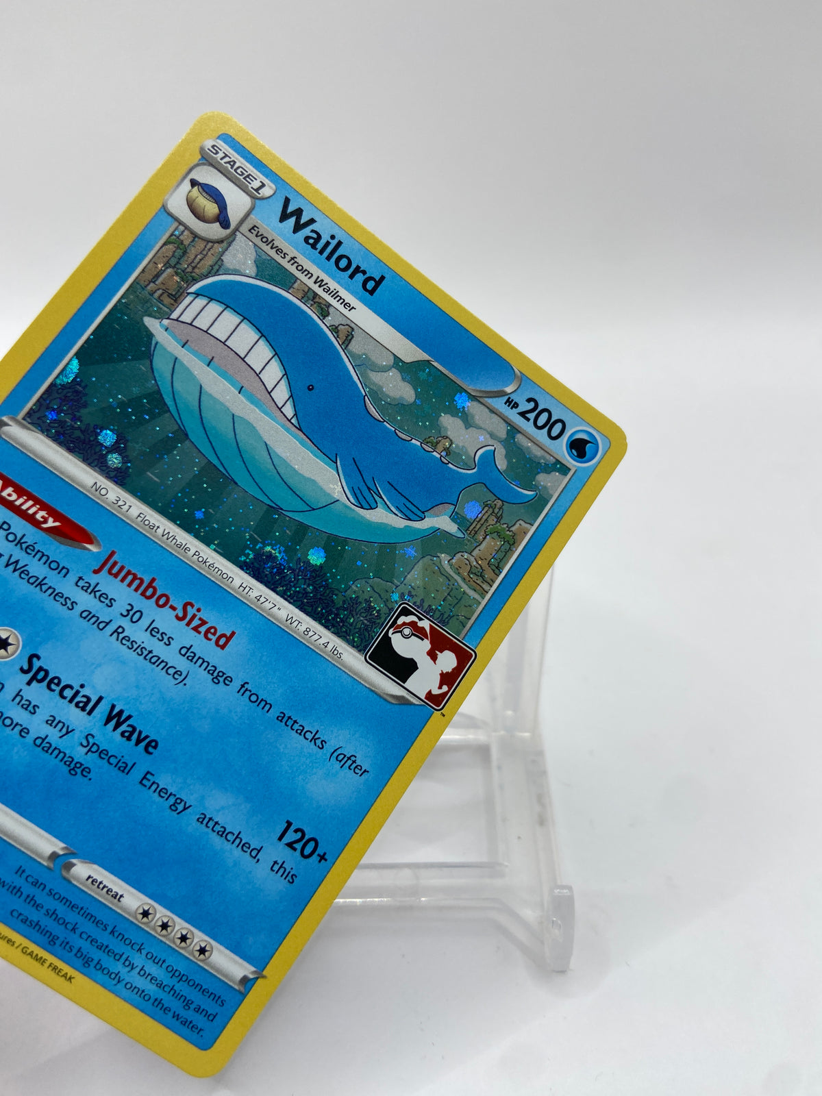 Wailord Holo Prize Pack Series Three 038/195