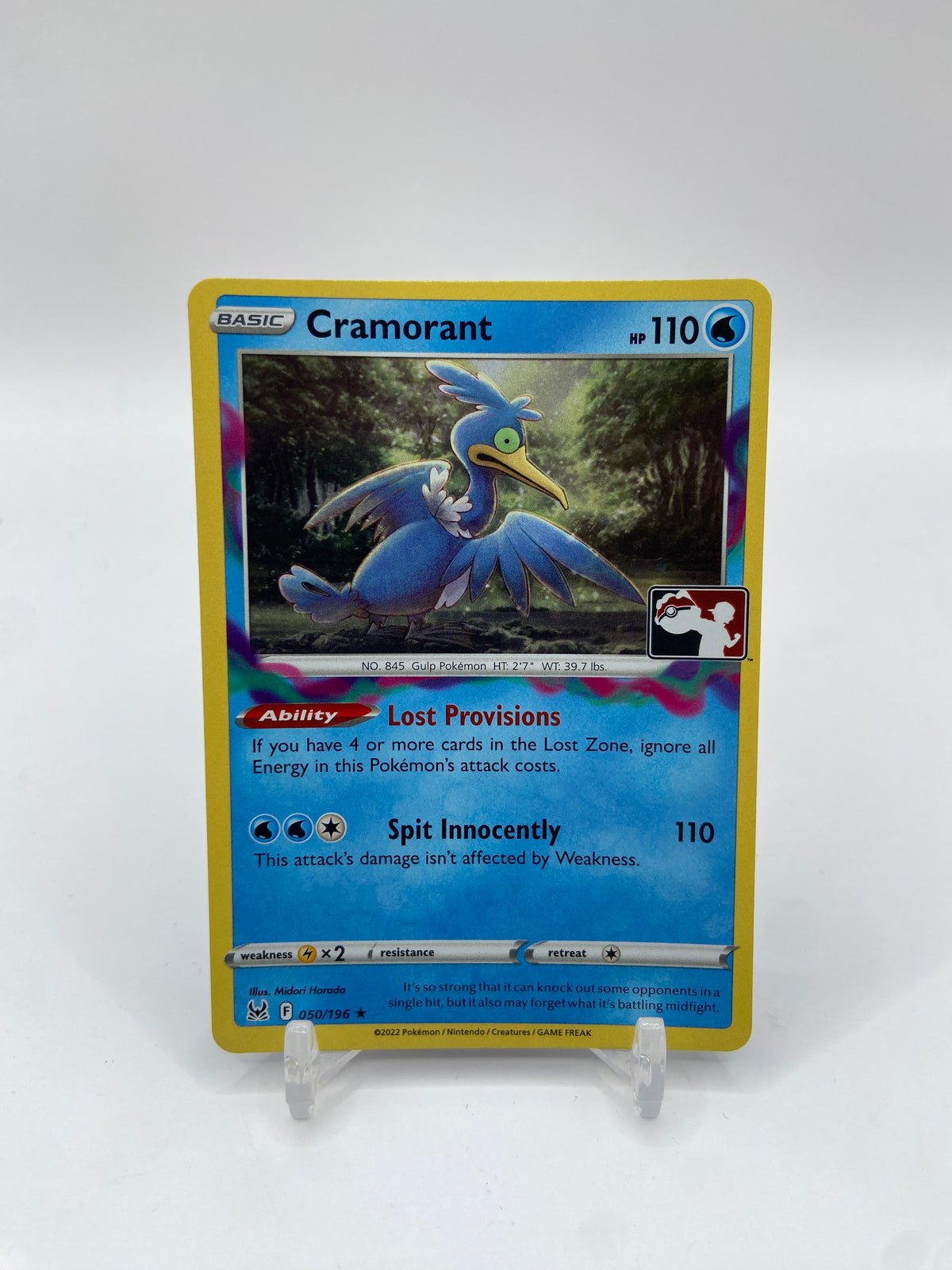 Cramorant Holo Prize Pack Series Three 050/196