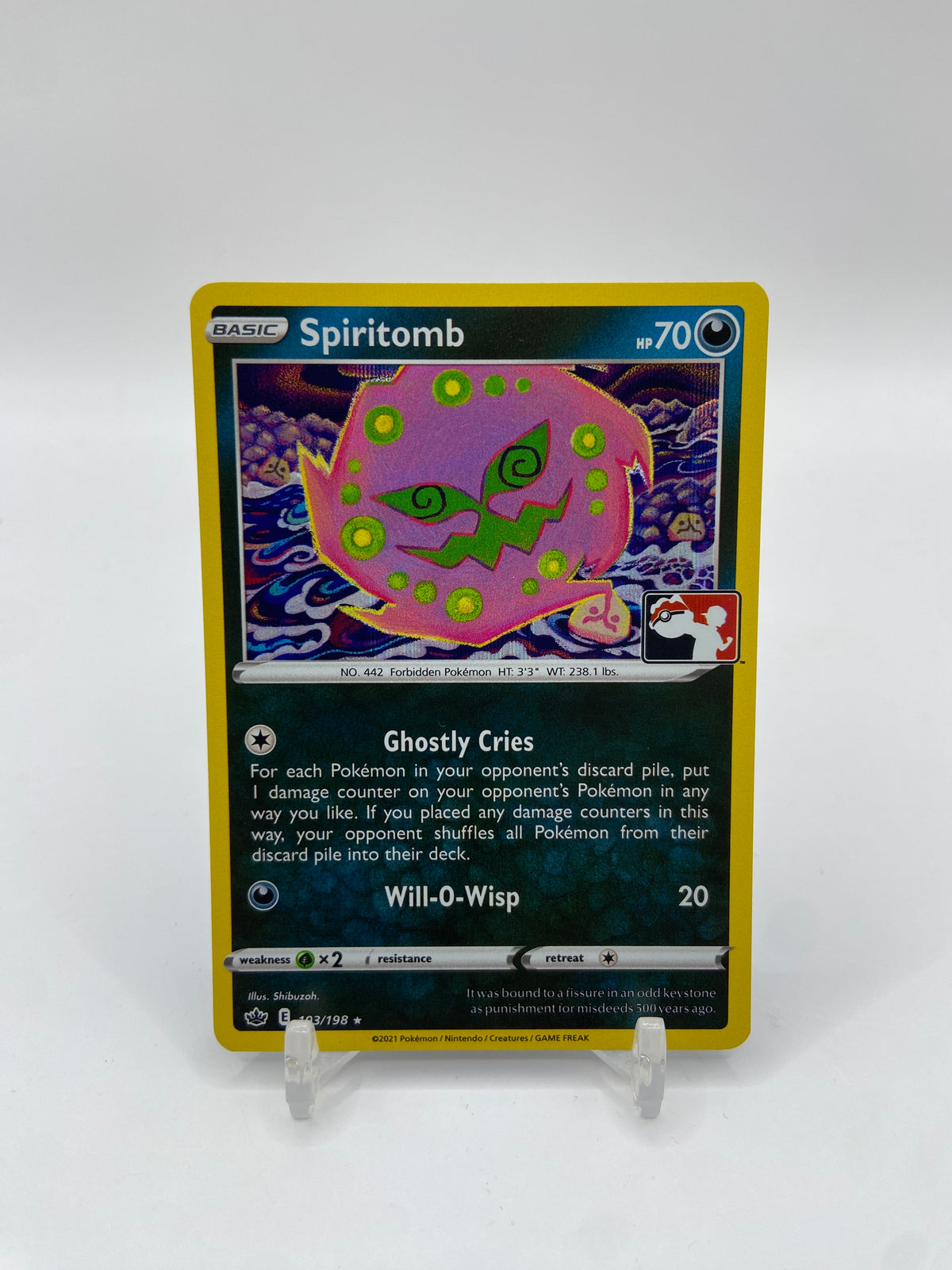 Spiritomb Holo Prize Pack Series One 103/198