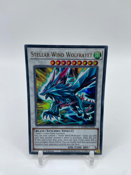 Stellar Wind Wolfrayet Ultra Rare 1st Edition Dawn of Majesty DAMA-EN041