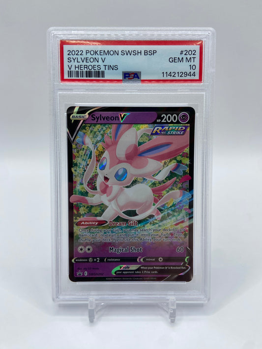 Sylveon V Promo SWSH202 PSA 10