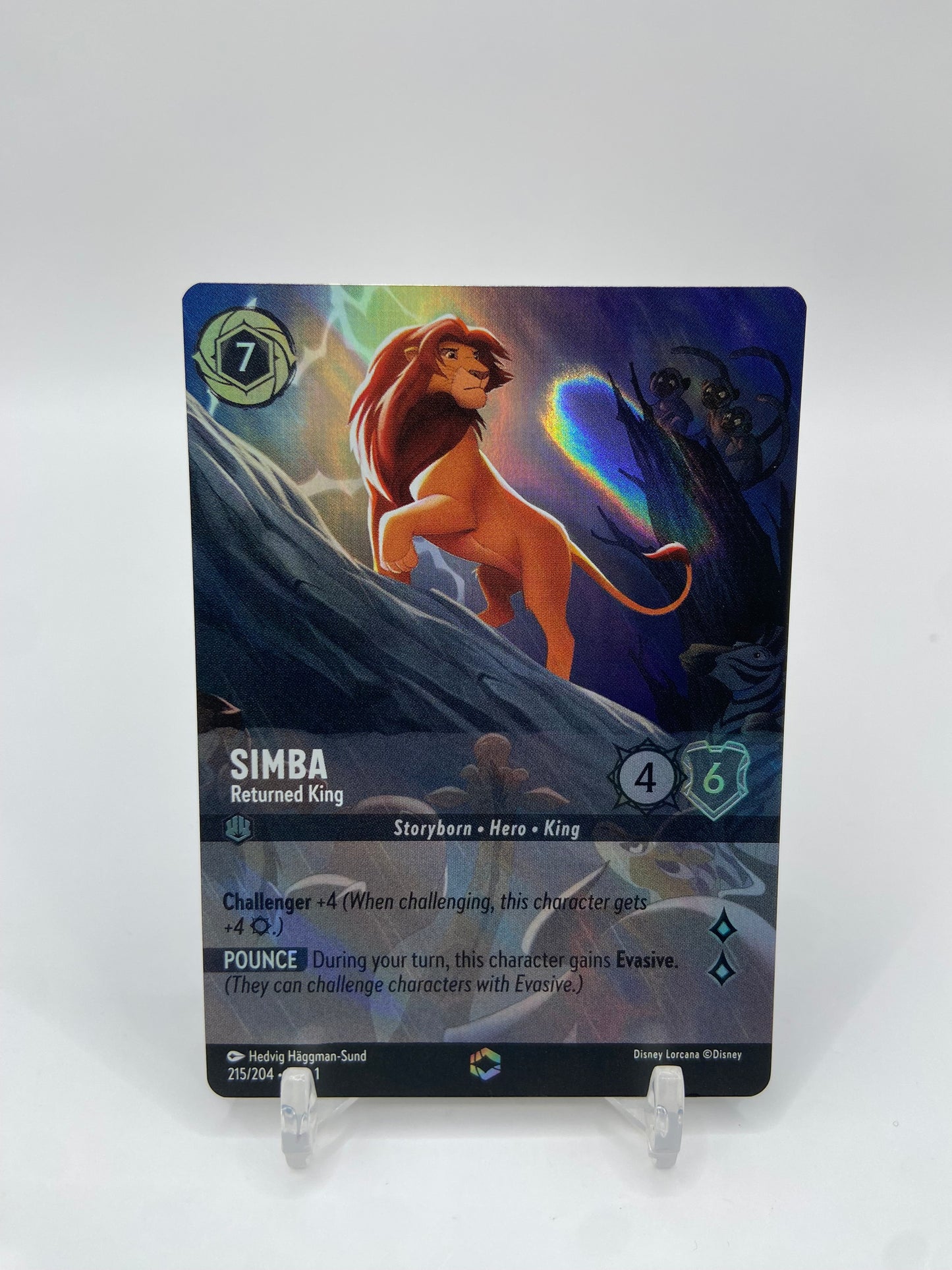 Simba - Returned King (Alternate Art) Enchanted The First Chapter 215/204
