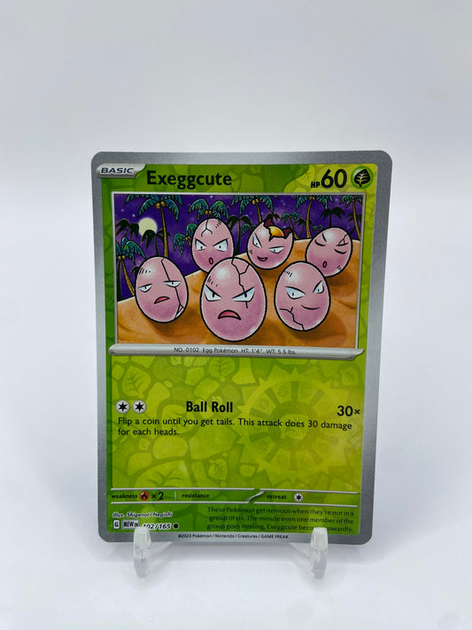 Exeggcute Reverse Holo 151 102/165