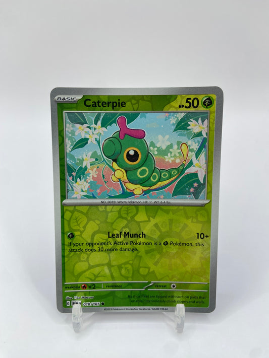 Caterpie Reverse Holo 151 010/165