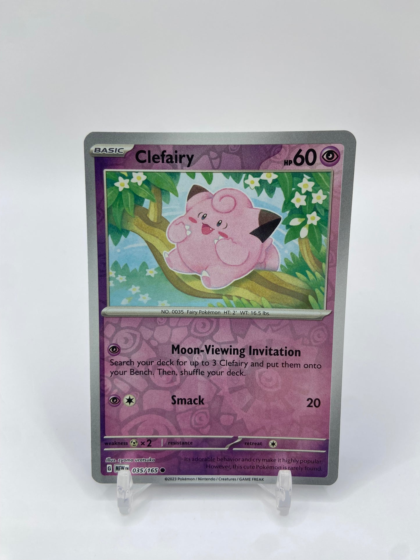 Clefairy Reverse Holo 151 035/165