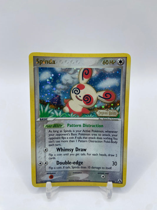 Spinda Reverse Holo Rare Stamped Legend Maker 26/92
