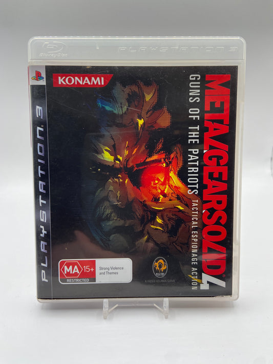 Metal Gear Solid 4 Guns Of Patriots PS3