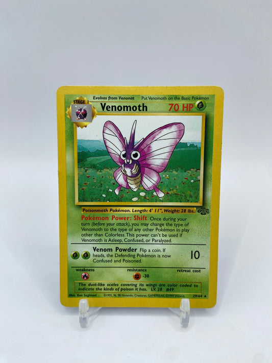 Venomoth Rare Jungle Set 29/64
