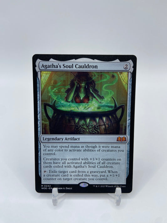 Agatha's Soul Cauldron Non Foil Mythic Wilds of Eldraine 242
