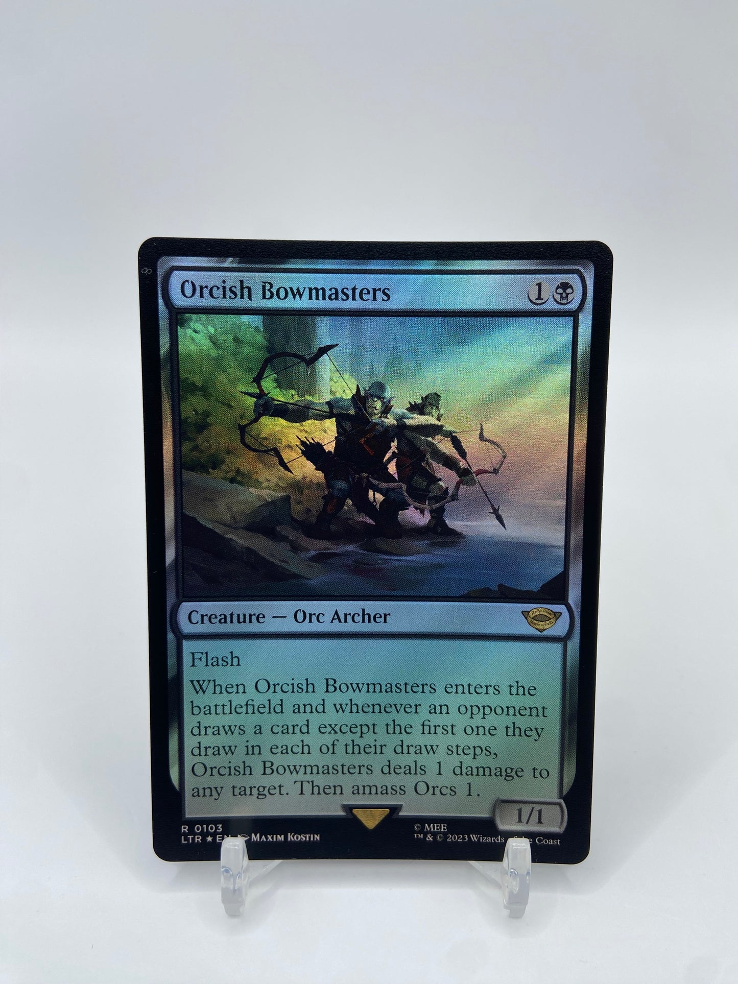 Orcish Bowmasters Foil Rare Universes Beyond: The Lord of the Rings: Tales of Middle-earth 103