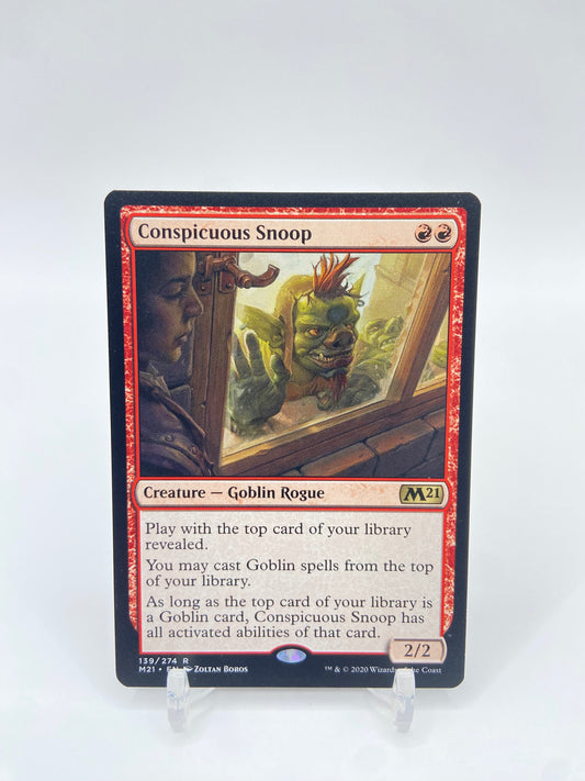 Conspicuous Snoop Non Foil Rare Core Set 2021 139/274