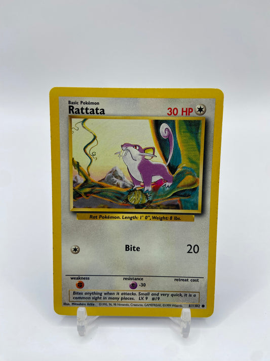 Rattata Base Set 61/102