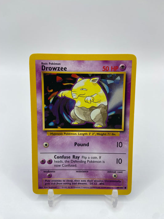 Drowzee Base Set 49/102