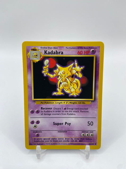 Kadabra Base Set 32/102